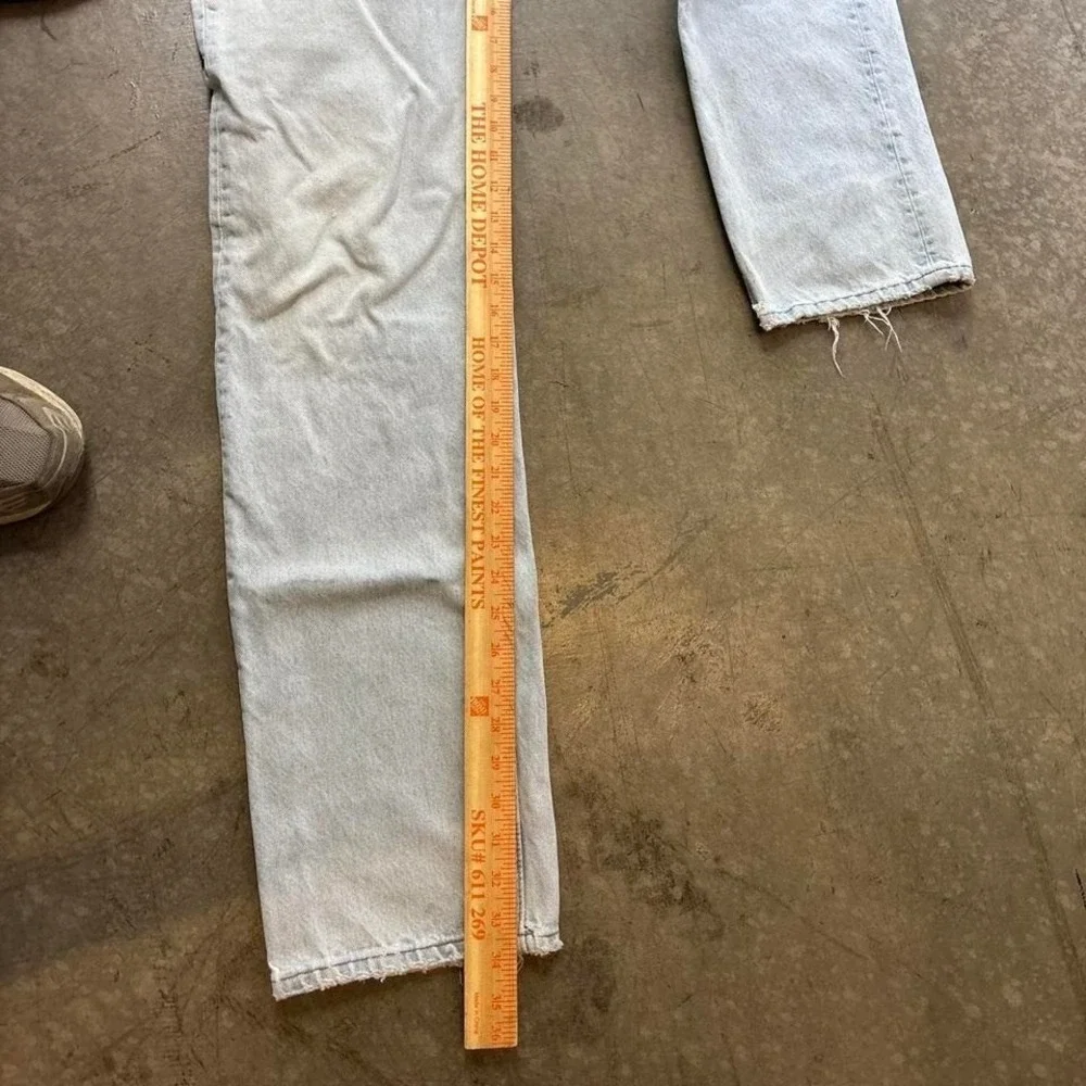 Vintage Made in USA 501 Light Wash Denim Jeans